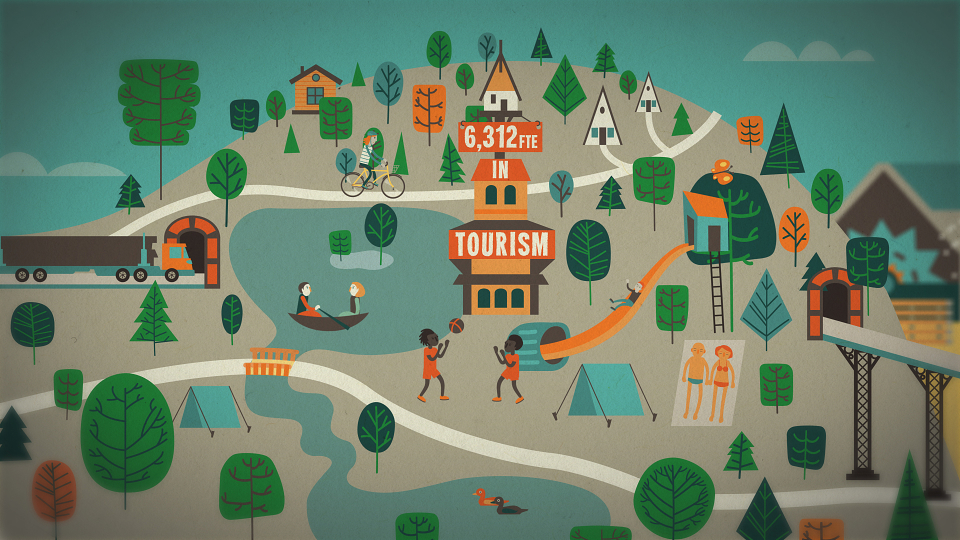 Forestry Commission Scotland illustration