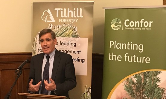 David Rutley Confor 'excited' by new forest in Northumberland
