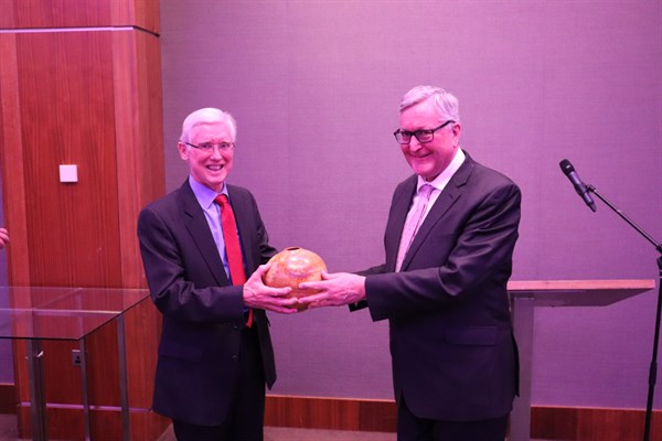 Confor Awards dinner 2019 - Guy Watt receiving award