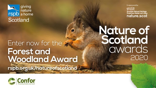 Nature of scotland awards media card