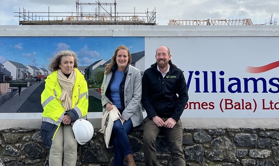 Penny Lofts (Williams Homes), Virginia Crosbie MP and Anthony Geddes