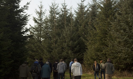 students field visit bangor uni